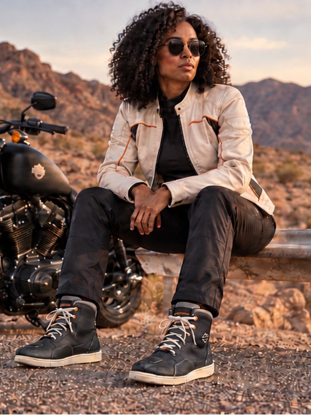 Harley-Davidson Holtman Waterproof Motorcycle Boots Women’s Size 6.5 - Picture 2 of 9